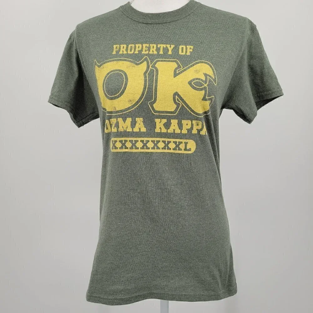 Disney Pixar's Monsters University Property Of OK Logo Graphic Tee